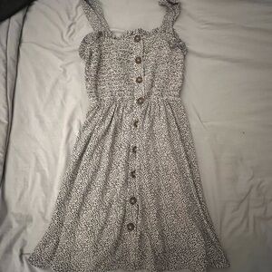 Floral Button-Down Dress